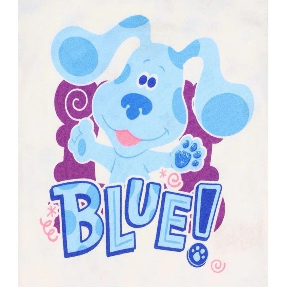 Bluey Toddler Size 2 Pajamas With Slippers New - Picture 5 of 6